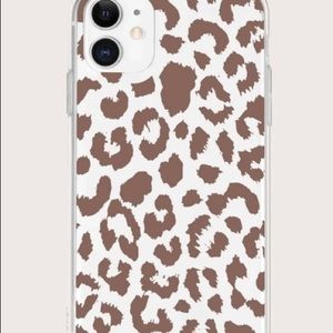 Leopard Clear Phone Case